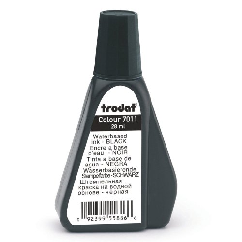 Kumileimasinväri Trodat 7011 28ml musta, hinta 5,67€