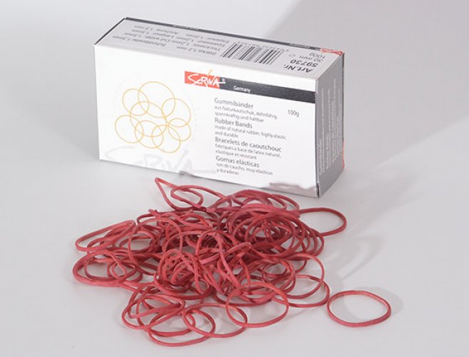 Kumilenkki Scriva ohut 30 mm punainen 100 g, hinta 0,94€