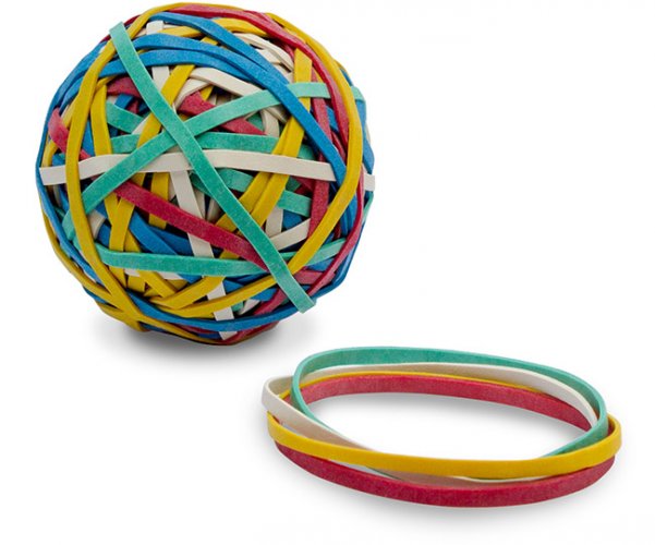 Kumilenkkipallo värilajitelma 3 mm 125 g, hinta 2,12€