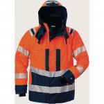 Kuoritakki Fristads 4515 high vis airtech® oranssi/ sininen lk3 l