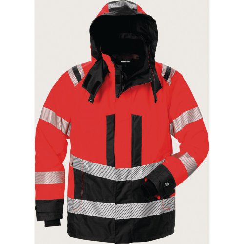Kuoritakki Fristads 4515 high vis airtech® punainen/ musta lk2 s, hinta 253€