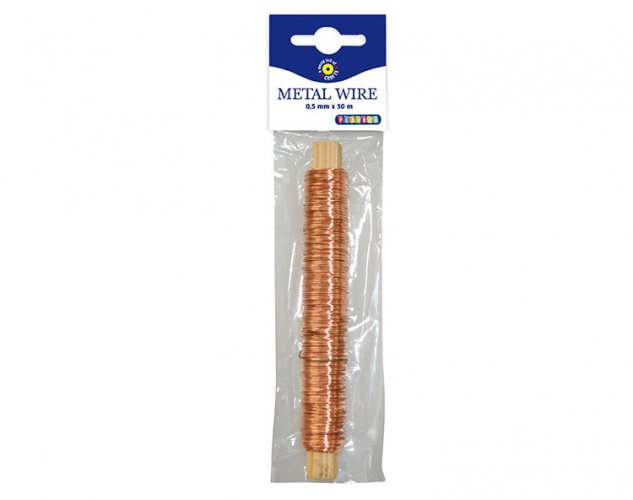 Metallilanka Playbox 50 m x 0,5 mm kupari, hinta 2,91€