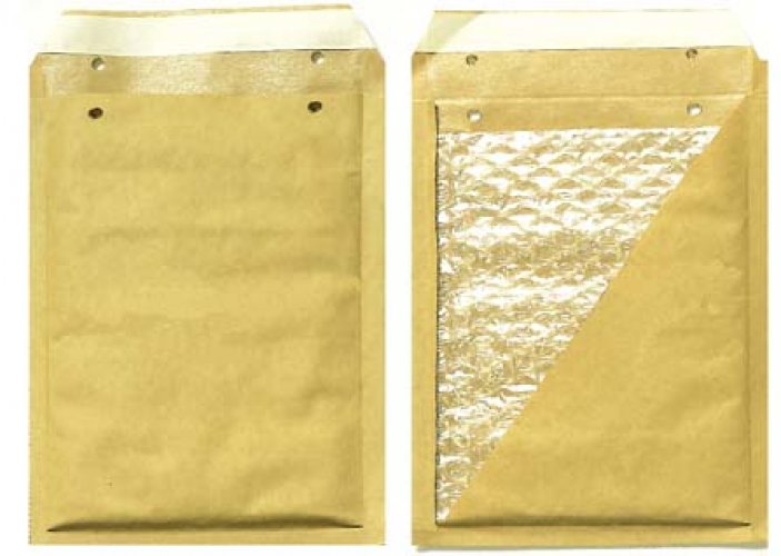 Kuplapussi AirPro 22 x 26,5 cm ruskea /100, hinta 20,26€