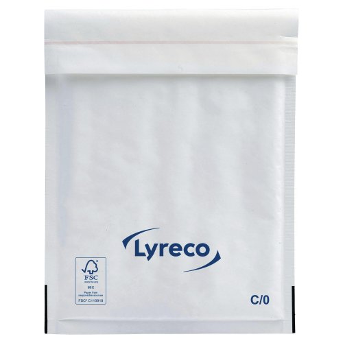 Kuplapussi Lyreco c/0 150x210mm valkoinen 100kpl, hinta 32,48€