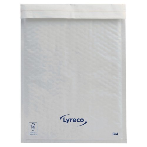 Kuplapussi Lyreco g/4 230x330mm valkoinen 100kpl, hinta 62,18€