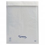 Kuplapussi Lyreco g/4 230x330mm valkoinen 100kpl