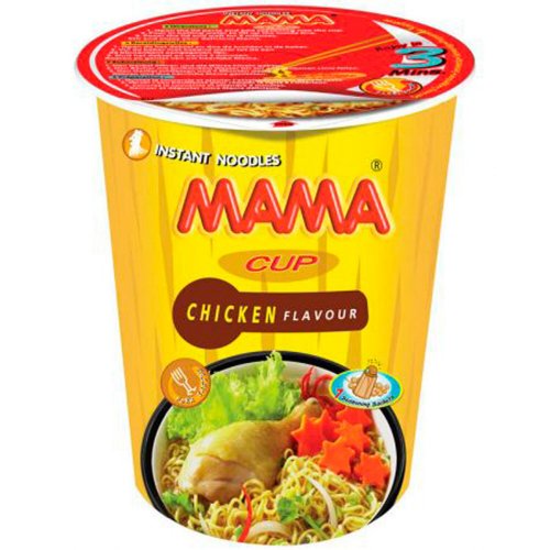 Kuppinuudeli Mama kananmakuinen 70g 1kpl=8 kuppia 8kpl, hinta 18,16€