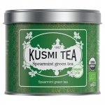 Kusmi Tea luomu vihreä minttu irtotee 100g metallisella pakkauksella