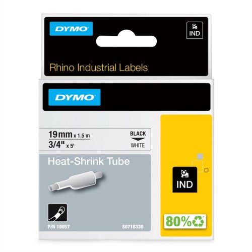 Kutistesukka DYMO Rhino Industrial Label 18057 19 mm valk, hinta 49,89€