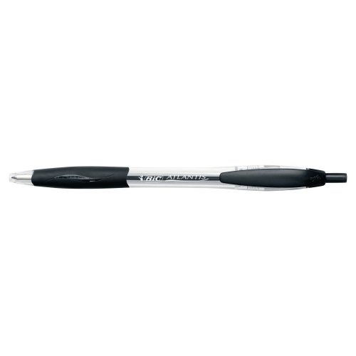 Kuulakärkikynä Bic atlantis mekanismilla 0,32mm medium musta, hinta 1,69€