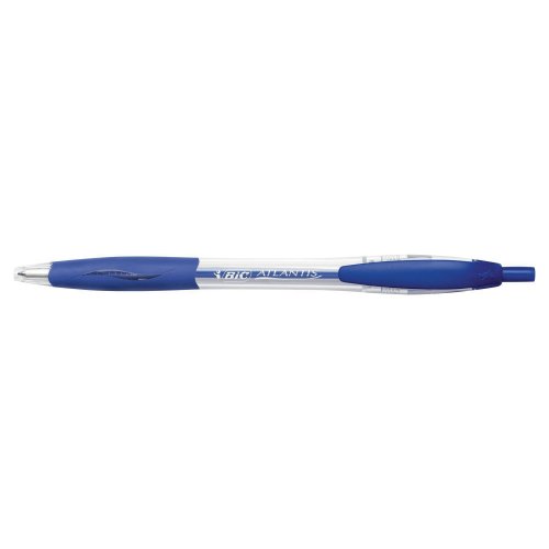 Kuulakärkikynä Bic atlantis mekanismilla 0,32mm medium sininen, hinta 1,71€