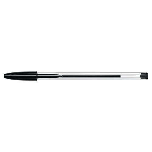 Kuulakärkikynä Bic cristal korkilla 0,32mm musta, hinta 0,40€