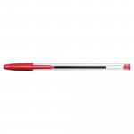 Kuulakärkikynä Bic cristal korkilla 0,32mm punainen