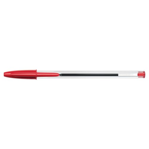 Kuulakärkikynä Bic cristal korkilla 0,32mm punainen, hinta 0,43€