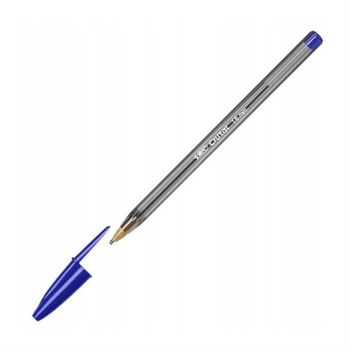 Kuulakärkikynä Bic Cristal large sininen arkistokelpoinen, hinta 0,35€