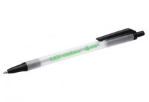 Kuulakärkikynä Bic Ecolutions Clic Stick musta arkistokelp