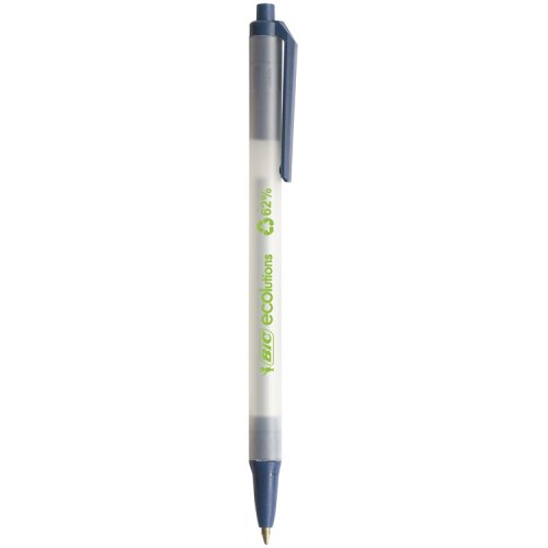 Kuulakärkikynä Bic Ecolutions Clic Stick sininen arkistokelp, hinta 0,83€