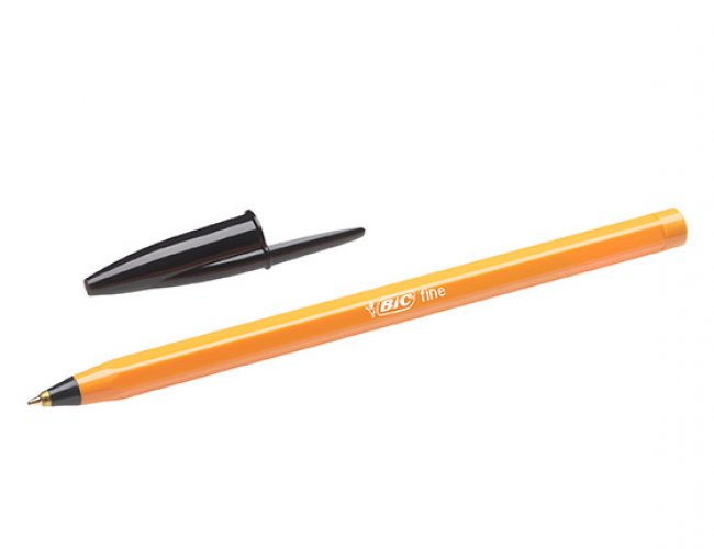 Kuulakärkikynä Bic Orange fine musta arkistokelpoinen, hinta 0,37€