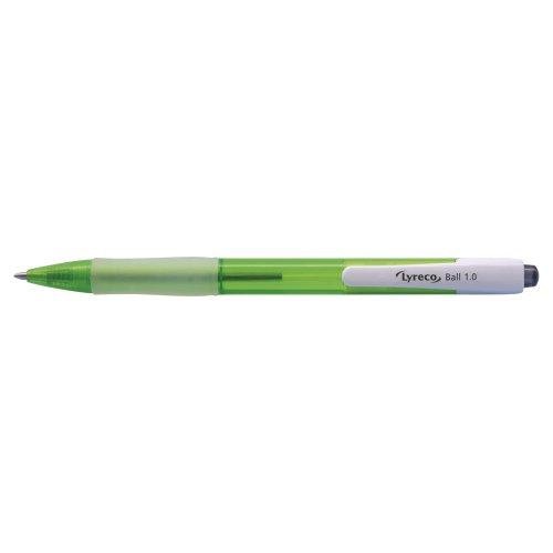 Kuulakärkikynä Lyreco recycled mekanismilla, 0,5mm musta, hinta 1,86€