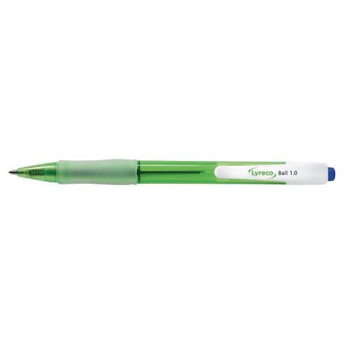 Kuulakärkikynä Lyreco recycled mekanismilla, 0,5mm sininen, hinta 1,39€