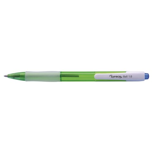 Kuulakärkikynä Lyreco recycled mekanismilla, 0,5mm sininen, hinta 1,42€