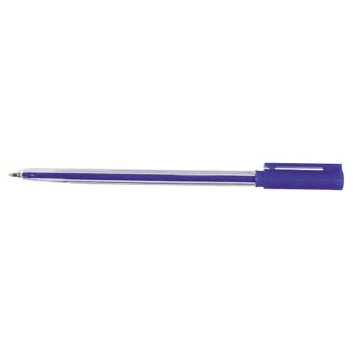 Kuulakärkikynä Micron korkilla 0,7mm sininen, hinta 0,15€