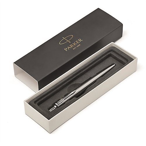 Kuulakärkikynä Parker Jotter Stainless Steel arkistokelp, hinta 16,81€