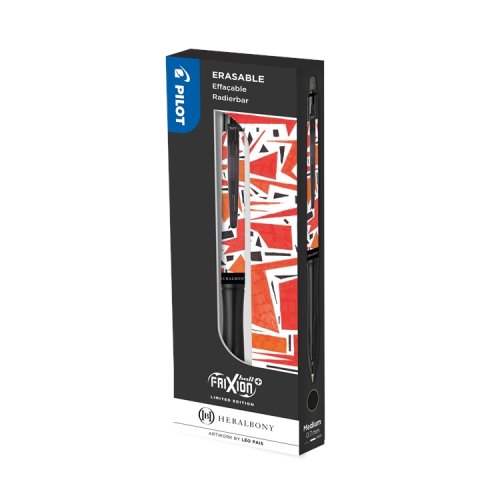 Kuulakärkikynä Pilot FriXion Ball Heralbony Leo musta, hinta 6,86€