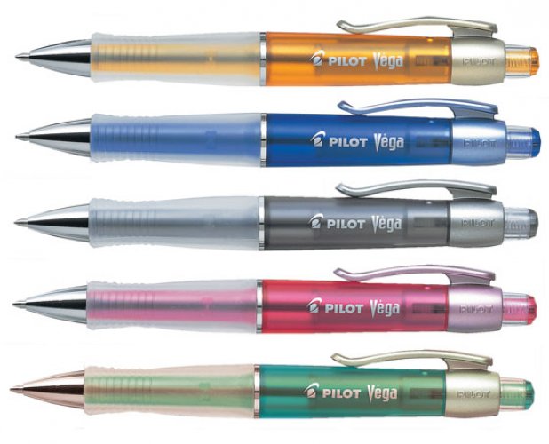 Kuulakärkikynä Pilot Vega Neon värilajitelma, hinta 5,94€