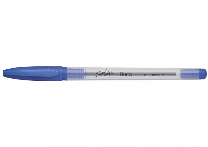 Kuulakärkikynä Scriva Büro M sininen arkistokelpoinen 50kpl, hinta 7,14€