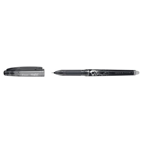 Kuulamustekynä Pilot frixion point poispyyhittävä korkilla 0,25mm musta, hinta 3,34€