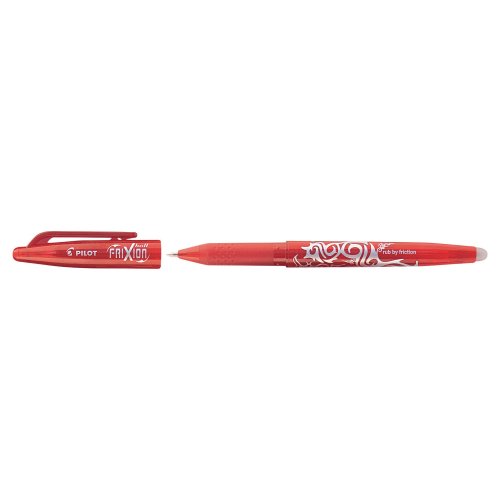 Kuulamustekynä Pilot frixion roller korkilla 0,35mm punainen, hinta 3,41€