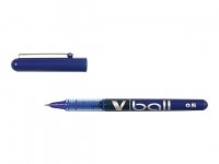 Kuulamustekynä Pilot V-Ball 0,5 mm musta arkistokelpoinen