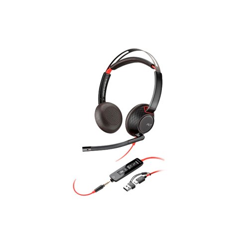 Kuuloke Langallinen Poly blackwire 5220 stereo usb-c/a, hinta 107,70€