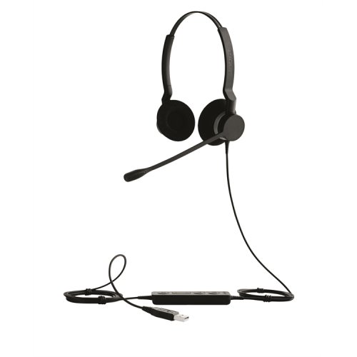 Kuulokemikrofoni Jabra BIZ 2300 USB MS Duo, hinta 139,96€