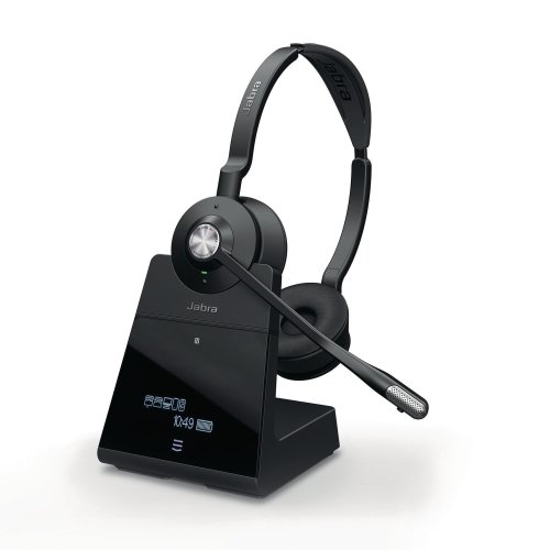 Kuulokemikrofoni Jabra engage 75 stereo dect langaton, lataustelakalla, hinta 519,39€