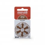 Kuulokojeparisto Maxell 312 pr41 1.45v 6kpl