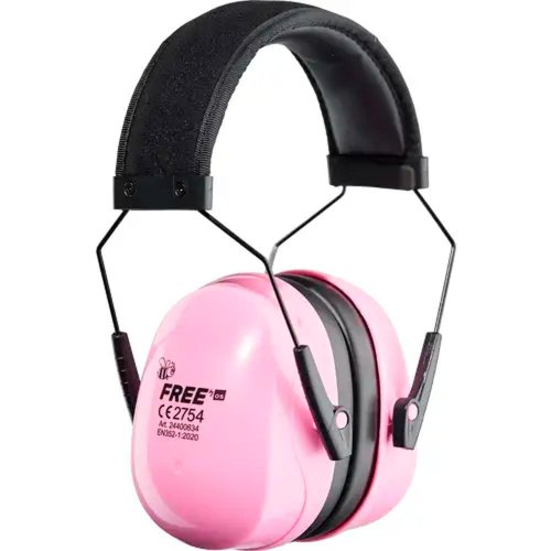Kuulosuojaimet Os lasten vaaleanpunainen, hinta 14,45€