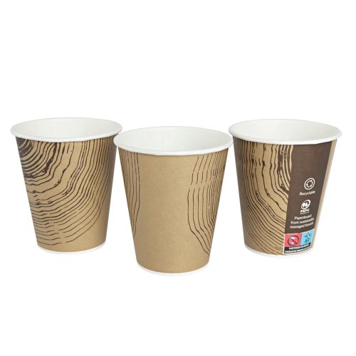Kuumakuppi Menu 350ml ruskea 75kpl, hinta 15,74€