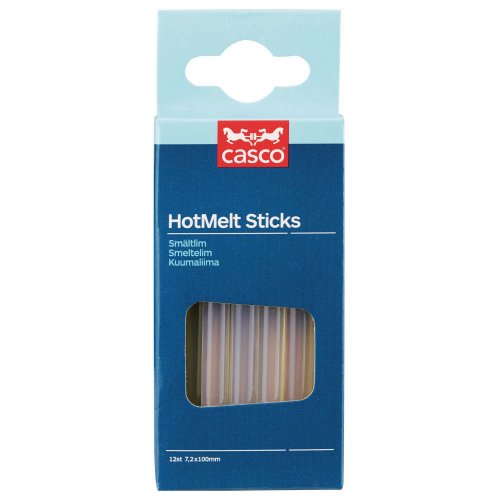 Kuumaliimapuikko Casco 7,2x100mm 12kpl, hinta 8,53€
