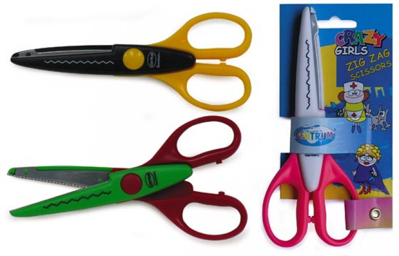 Kuviosakset Centrum Zig Zag /12, hinta 39,99€