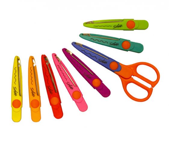 Kuviosakset Scriva 8-in-1 ZigZag, hinta 17,07€