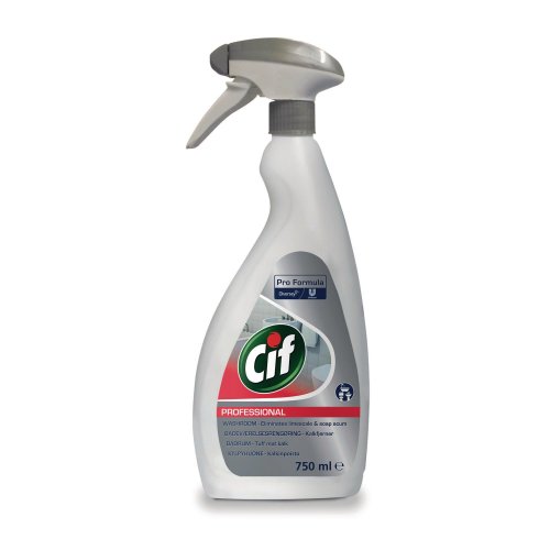 Kylpyhuonespray Cif professional 2in1 750ml, hinta 6,84€