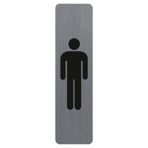 Kyltti Exacompta liim. miehet 16.5x4.4cm, hinta 5,55€