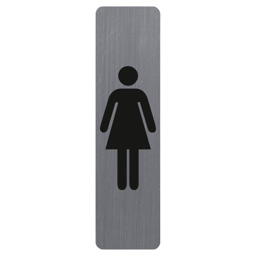 Kyltti Exacompta liim naiset 16.5x4.4cm, hinta 5,55€