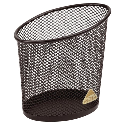 Kynäpurkki Alba mesh metalli musta, hinta 3,92€