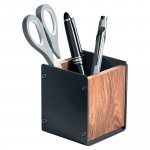 Kynäpurkki Alba , puu/alumiini