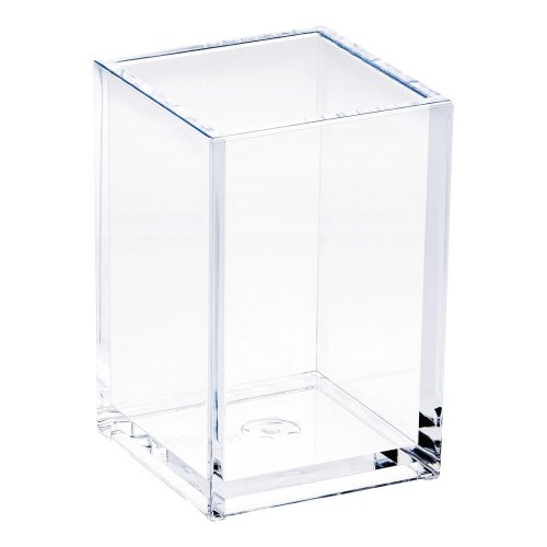 Kynäpurkki Palaset p-02 boksi s 65x65x100mm kirkas, hinta 4,96€