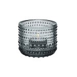 Iittala Kastehelmi kynttilälyhty 64mm harmaa 6kpl