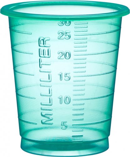 Lääkelasi Hammarplast Eco vihreä 30 ml 80 kpl, hinta 1,43€